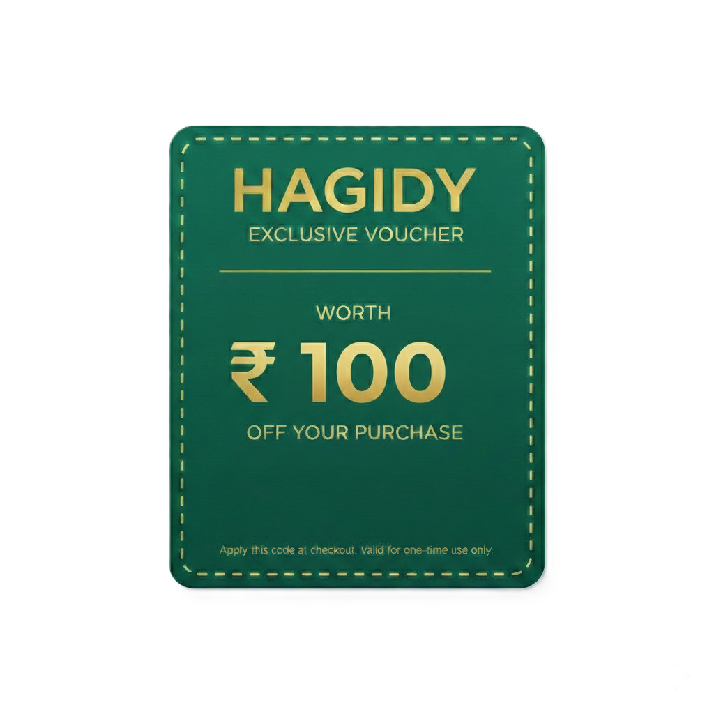 ₹100 Hagidy Voucher